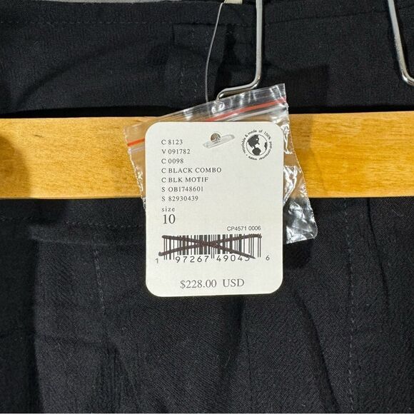 FREE PEOPLE FLORENCE EMBROIDERED PANTS SIZE 10 NWT - Picture 6 of 10